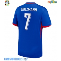 Camisa de time de futebol França Antoine Griezmann #7 Replicas 1º Equipamento Europeu 2024 Manga Curta